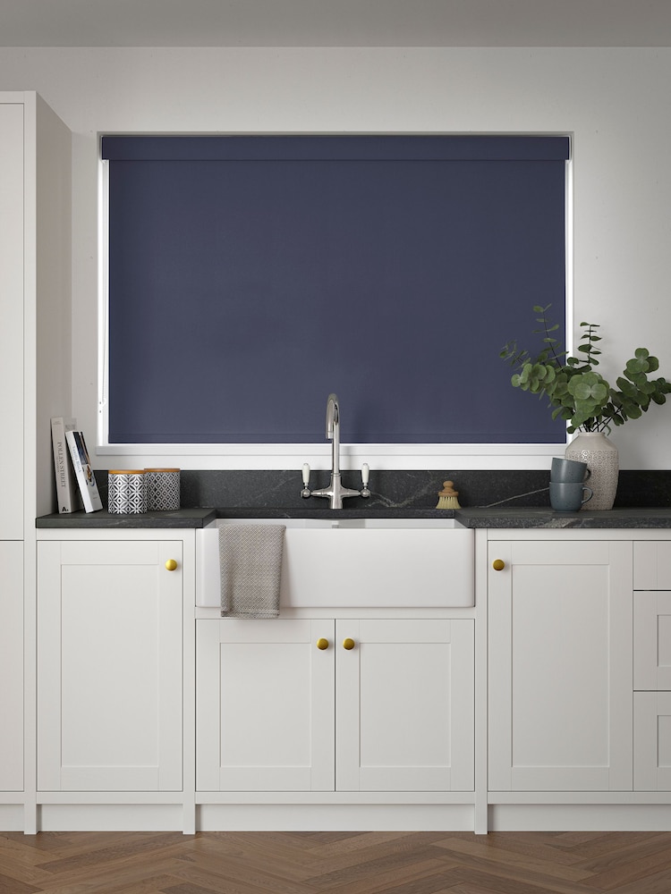 Blue Albans Made to Measure Roller Blind - Image 2 of 6