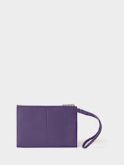 Osprey London Purple The Core Large Leather Pouch - Image 3 of 5