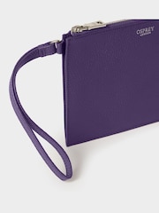 Osprey London Purple The Core Large Leather Pouch - Image 4 of 5