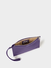 Osprey London Purple The Core Large Leather Pouch - Image 5 of 5
