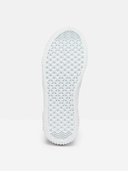 Joules Kids' Peasy Blue Slip On Plimsolls - Image 6 of 6
