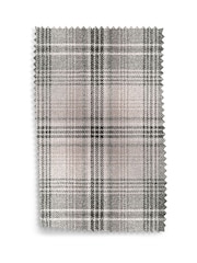 Nevis Grey Versatile Check Upholstery Swatch - Image 1 of 1