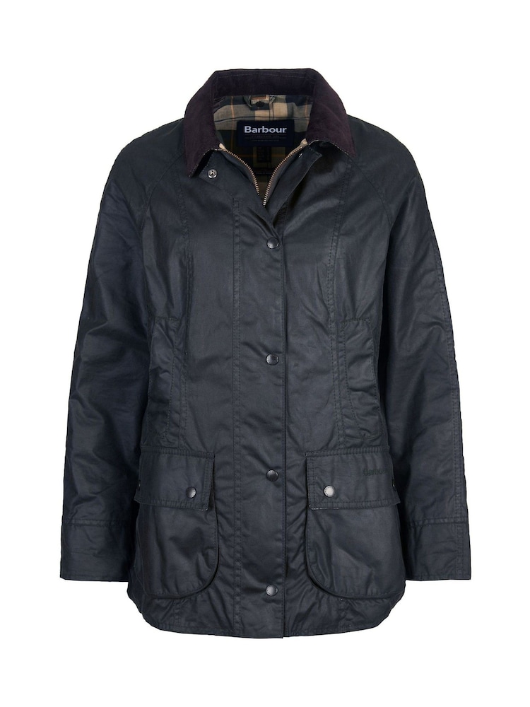 Barbour® Olive Beadnell Classic Wax Jacket - Image 11 of 11