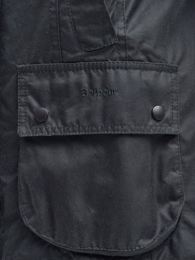 Barbour® Olive Beadnell Classic Wax Jacket - Image 9 of 11