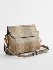 Snake Print Mini Buckle Bag - Image 5 of 8