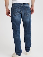 Blend Blue Regular Denim Jeans In Twister Fit With Vintage Finish - Image 2 of 5