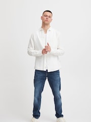 Blend Blue Regular Denim Jeans In Twister Fit With Vintage Finish - Image 3 of 5