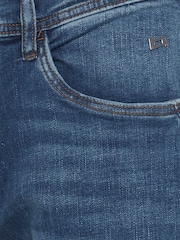 Blend Blue Regular Denim Jeans In Twister Fit With Vintage Finish - Image 4 of 5