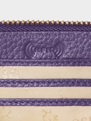 Osprey London Purple The Core Small Leather Zip Around Purse - Image 6 of 6