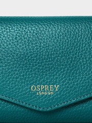 Osprey London Green The Core Medium Leather Matinee Purse - Image 4 of 6