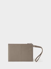 Gris - Pochette en cuir Osprey London The Core Large - Image 3 sur 5