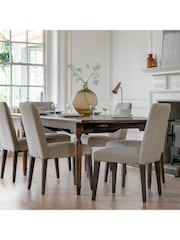 Gallery Home Natural Kami Velvet Chair Set of 2 - Image 2 of 9