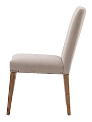 Gallery Home Natural Kami Velvet Chair Set of 2 - Image 8 of 9