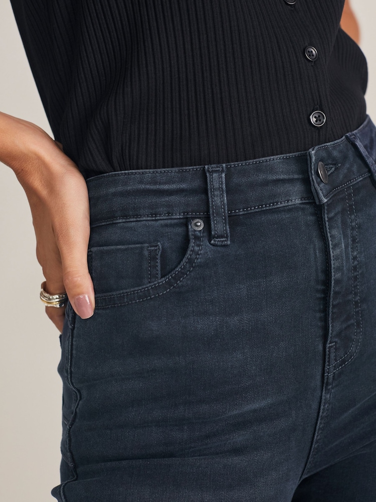 Denim Inky Blue Push-Up Skinny Jeans - Image 5 of 5