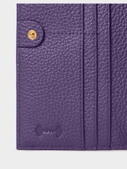 Osprey London Purple The Core Medium Leather Matinee Purse - Image 5 of 6