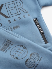أزرق - طقم سترة وبنطلون رياضي (0-6سنوات) طباعة أحرف Baker by Ted Baker - صورة 9 من 9