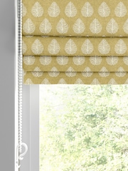Emily Bond Pollen Yellow 100% Cotton Jaipur Made to Measure Roman Blinds - Image 2 of 6