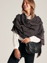 Joules Black Soft Leather Cross Body Bag - Image 7 of 8