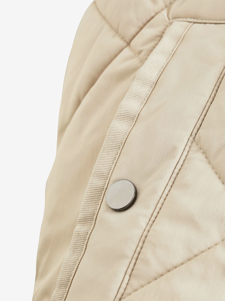 Neutral Quilted Gilet - Image 7 of 7