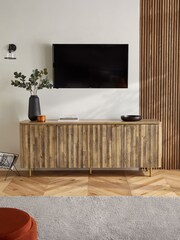 Natural Knox Reclaimed Pine Sideboard - Image 2 of 9