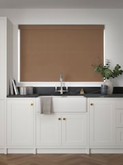 Brown Glow Made to Measure Blackout Roller Blind - Image 2 of 6