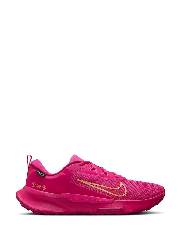 Nike Pink Juniper Trail 2 GORE-TEX Waterproof Trail Running Trainers - Image 1 of 13