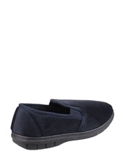 Fleet & Foster Blue John Twin Gusset Memory Foam Slippers - Image 3 of 5