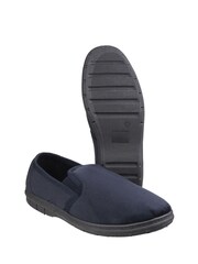 Fleet & Foster Blue John Twin Gusset Memory Foam Slippers - Image 4 of 5
