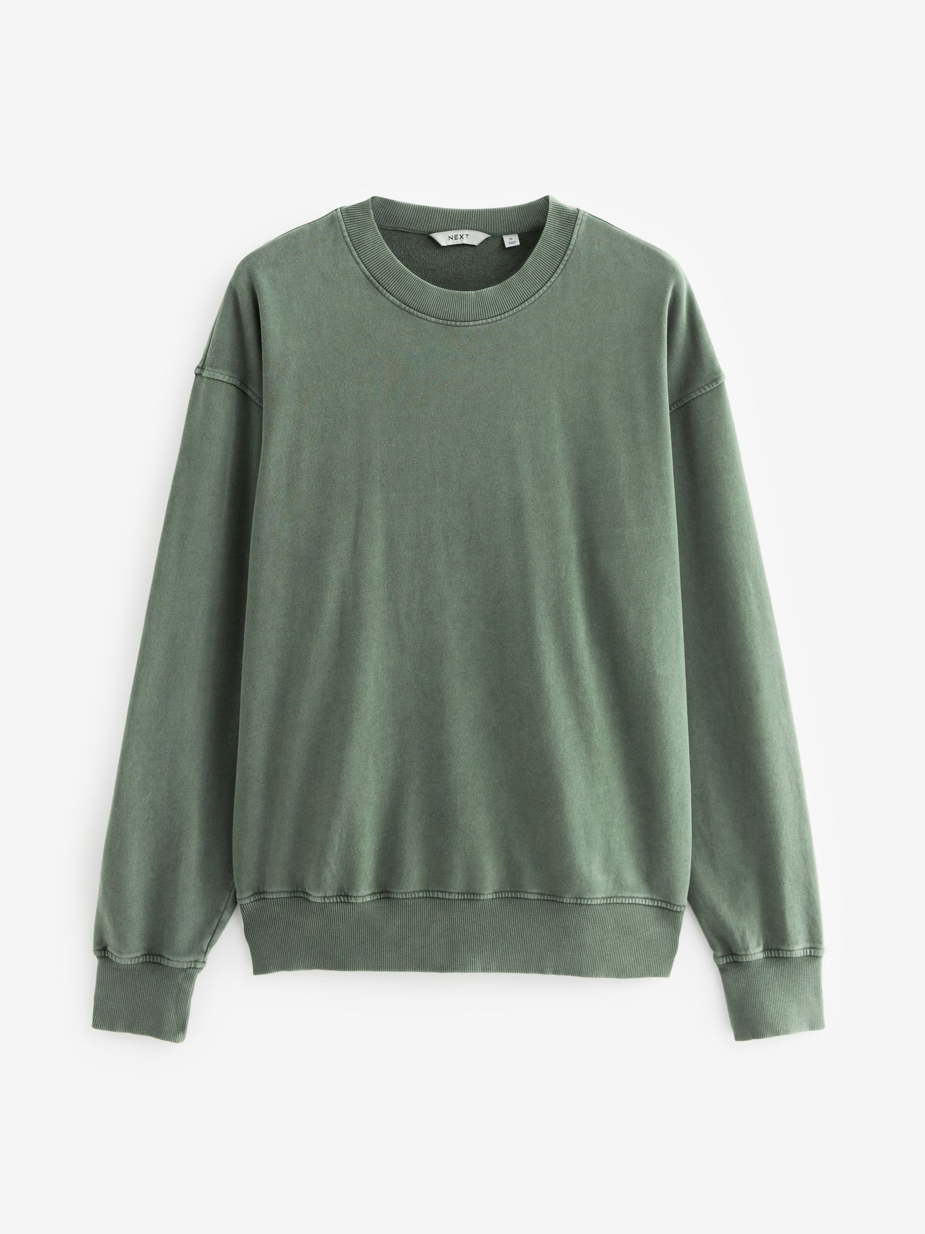 Green washed sweatshirt online