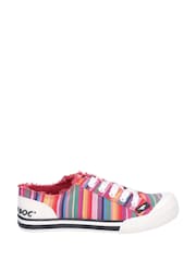 Rocket Dog Jazzin Eden Lace-Up Trainers - Image 1 of 3