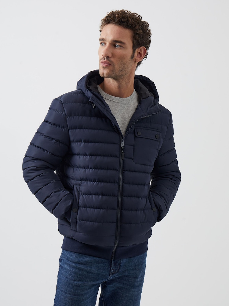 French Connection Blue Row Jacket - Image 1 of 5