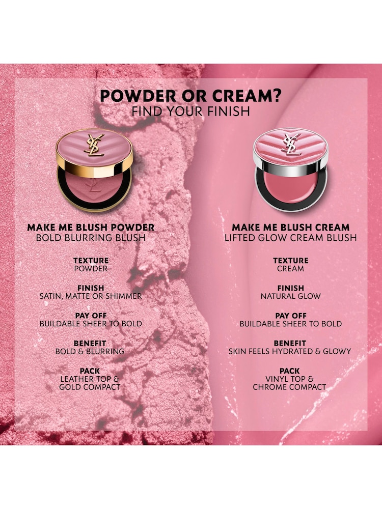 Yves Saint Laurent Strawberry Seduction Make Me Blush Bold Blurring Cream Blush - Image 10 of 10 Yves Saint Laurent Strawberry Seduction Make Me Blush Bold Blurring Cream Blush - Image 10 of 10