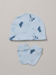 Little Gent Blue 5 Piece Cotton Gift Set with Book - Image 4 of 6
