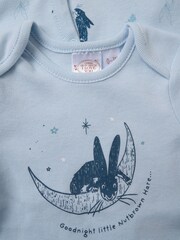 Little Gent Blue 5 Piece Cotton Gift Set with Book - Image 6 of 6