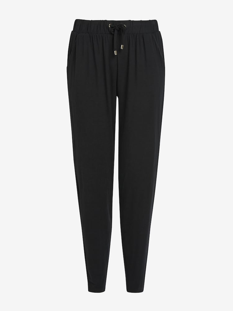 Black Jersey Joggers - Image 5 of 5
