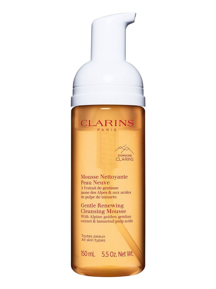 Clarins Gentle Renewing Cleansing Mousse 150ml - Image 1 of 3