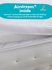 Slumberdown White Airstream Cool Touch Mattress Topper - Image 6 of 8