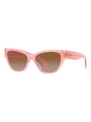 COACH Pink 0HC8370U Sunglasses - Image 3 of 8