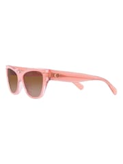 COACH Pink 0HC8370U Sunglasses - Image 4 of 8