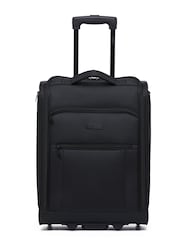 Flight Knight 55x40x20cm Ryanair Priority Soft Case Cabin Carry On Suitcase Hand Mono Canvas Luggage - Image 1 of 7