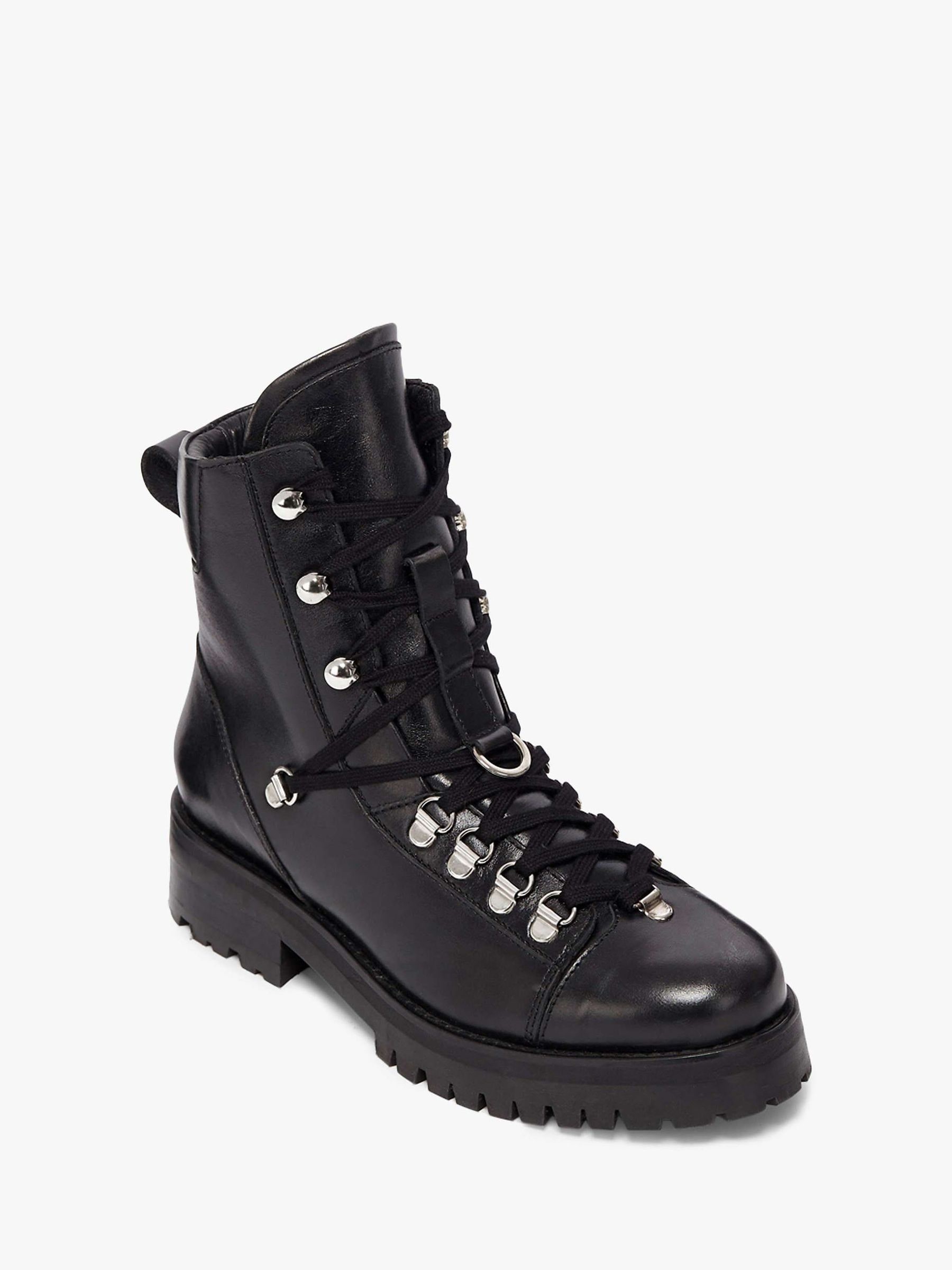 Buy AllSaints Black Franka Ankle Calf Boots from Next USA