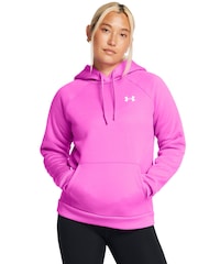 Under Armour Pink Armour Fleece Hoodie - Image 1 of 5