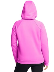 Under Armour Pink Armour Fleece Hoodie - Image 2 of 5