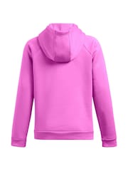 Under Armour Pink Armour Fleece Hoodie - Image 5 of 5