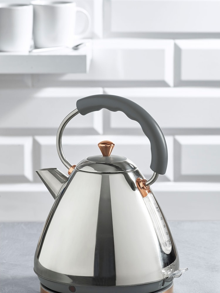 Chrome Pyramid Kettle - Image 1 of 6