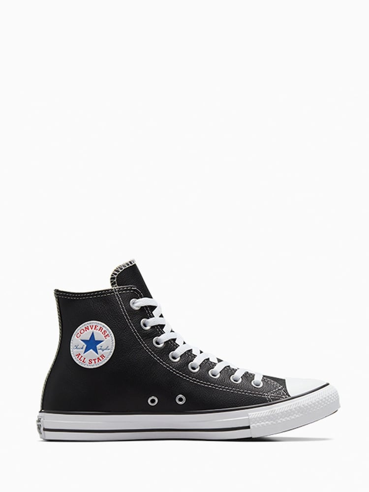 Converse høje sneakers i læder - Billede 1 af 14