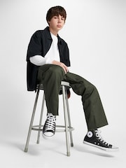 Converse høje sneakers i læder - Billede 12 af 14