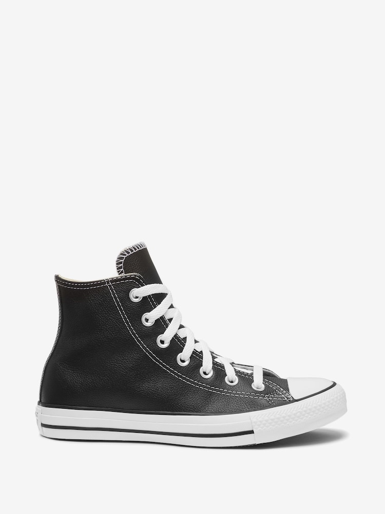 Converse høje sneakers i læder - Billede 2 af 14