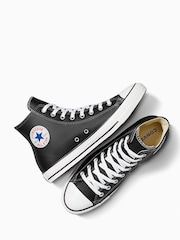 Converse høje sneakers i læder - Billede 8 af 14