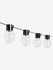 Black 40 Warm White LED Outdoor Festoon Line Lights 9.8M - Image 5 of 5